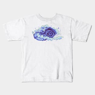 Snail Playing Spray Kids T-Shirt